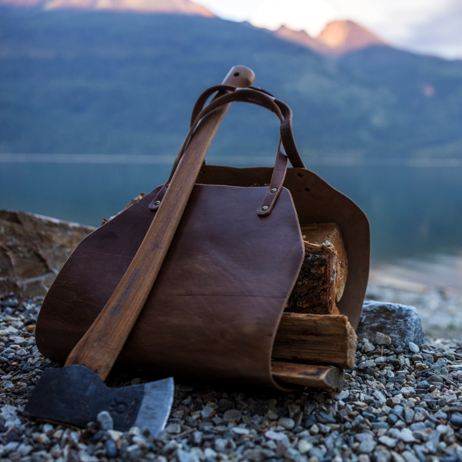 DIY Leathercraft: Make a Leather Log Tote with Free PDF Pattern