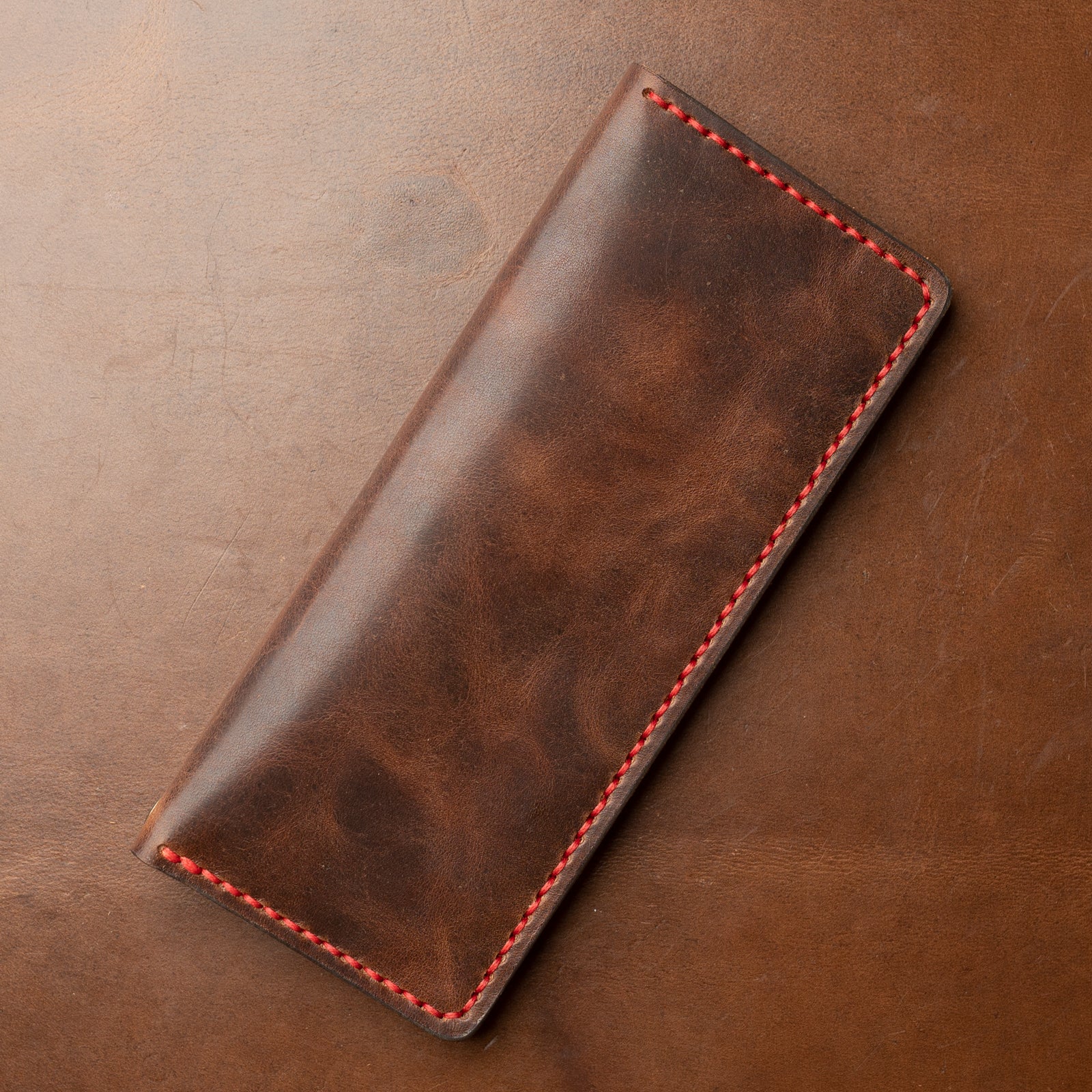 Heritage Brown Long Wallet: For the Modern Minimalist - Popov Leather®