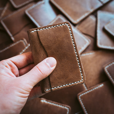 Card Holder vs Wallet: Why the Card Holder Reigns Supreme - Popov Leather®