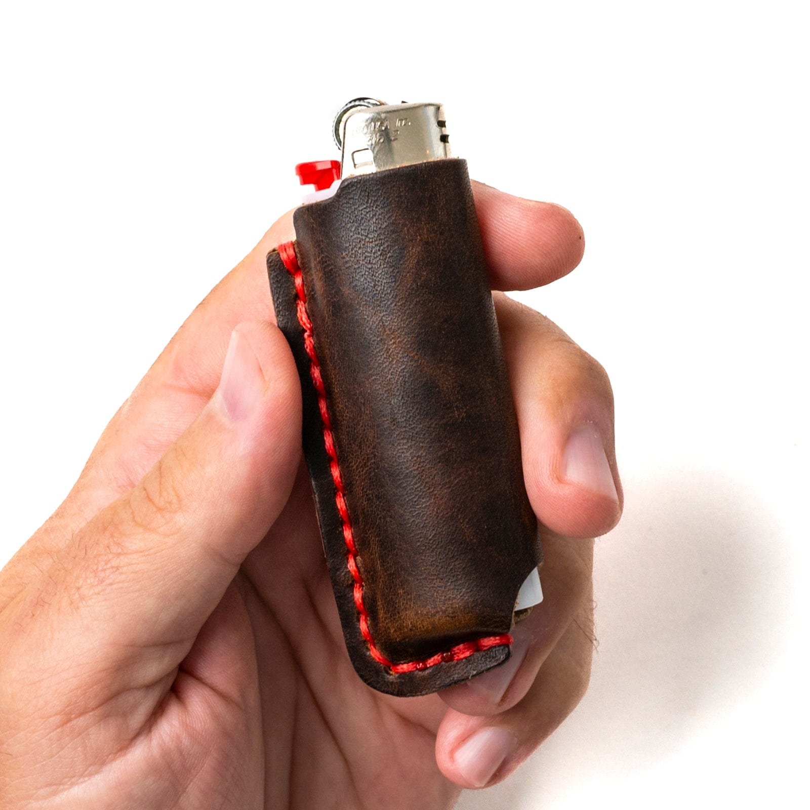 DIY Leather Lighter Sleeve - Heritage Brown Popov Leather®