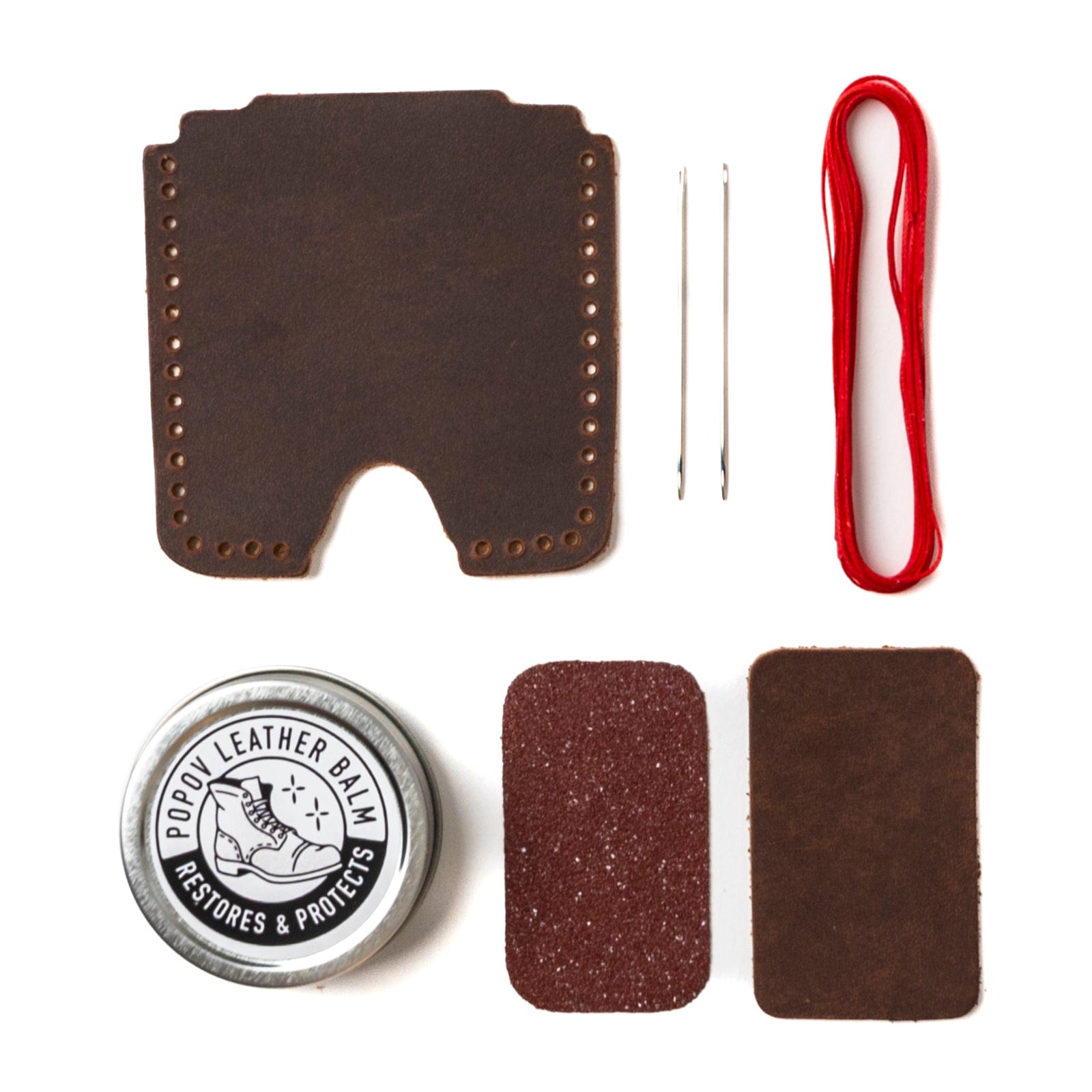DIY Leather Lighter Sleeve - Heritage Brown Popov Leather®