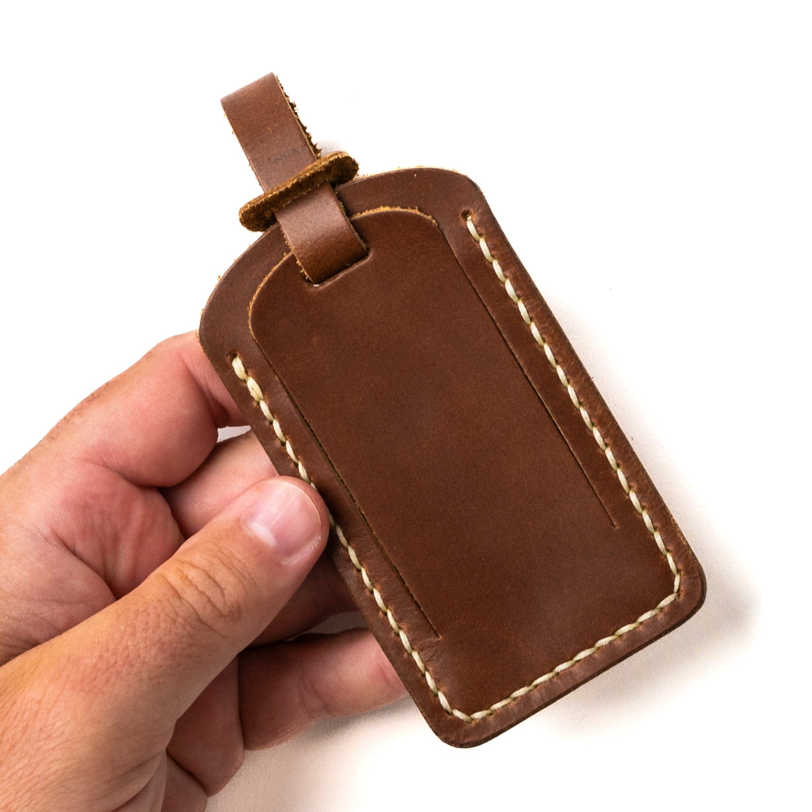 DIY Leather Luggage Tag Kit - Natural Popov Leather®
