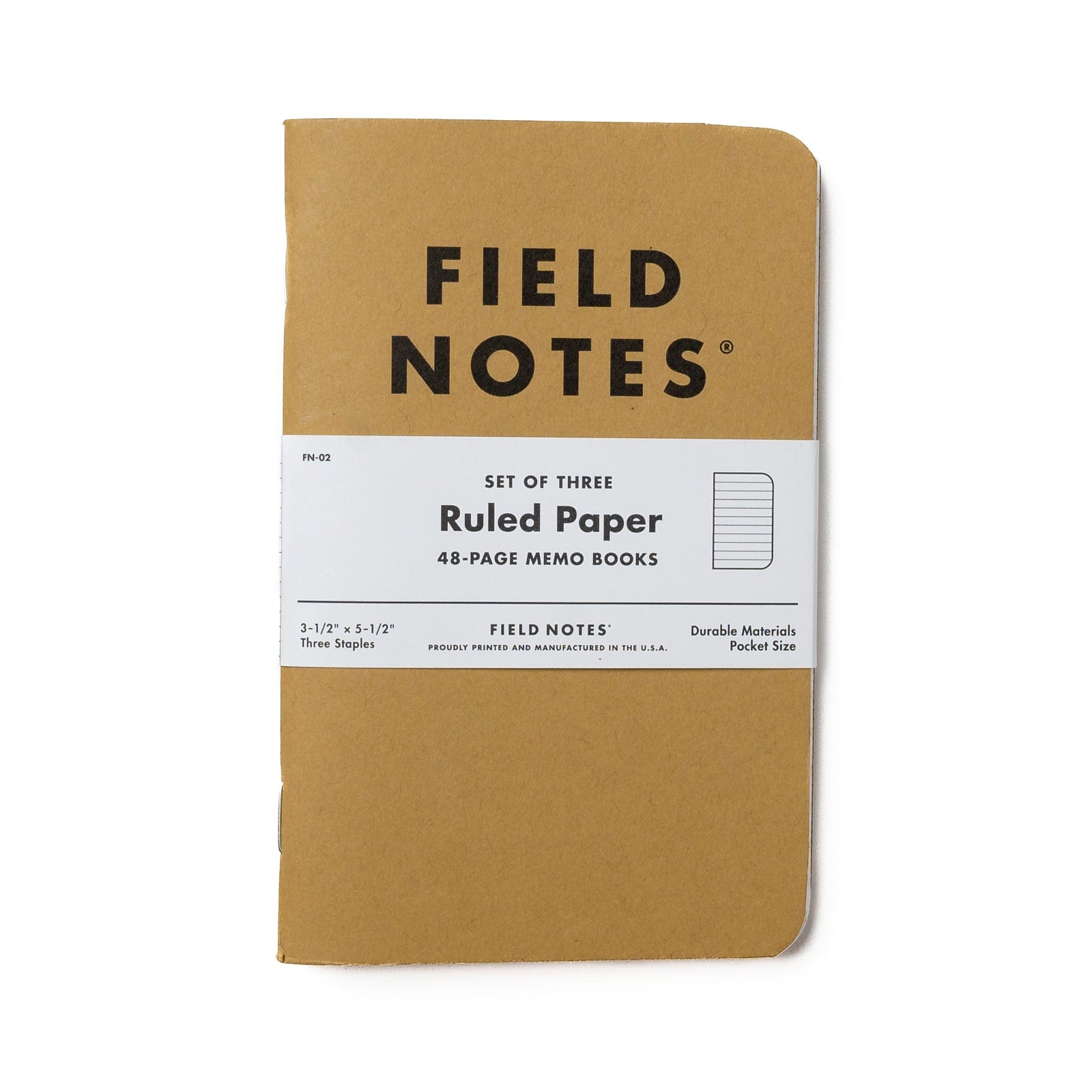 Field Notes Kraft Mixed 3-Pack : : Office Products