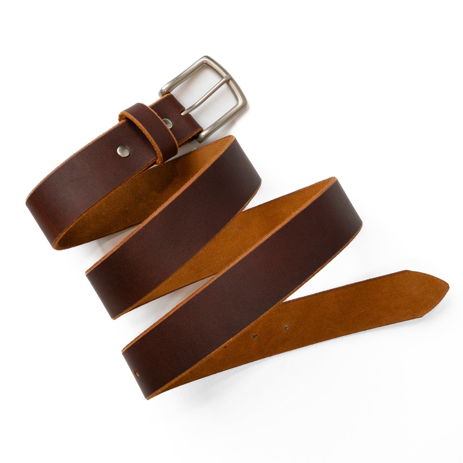 Mens Leather Belt, Brown