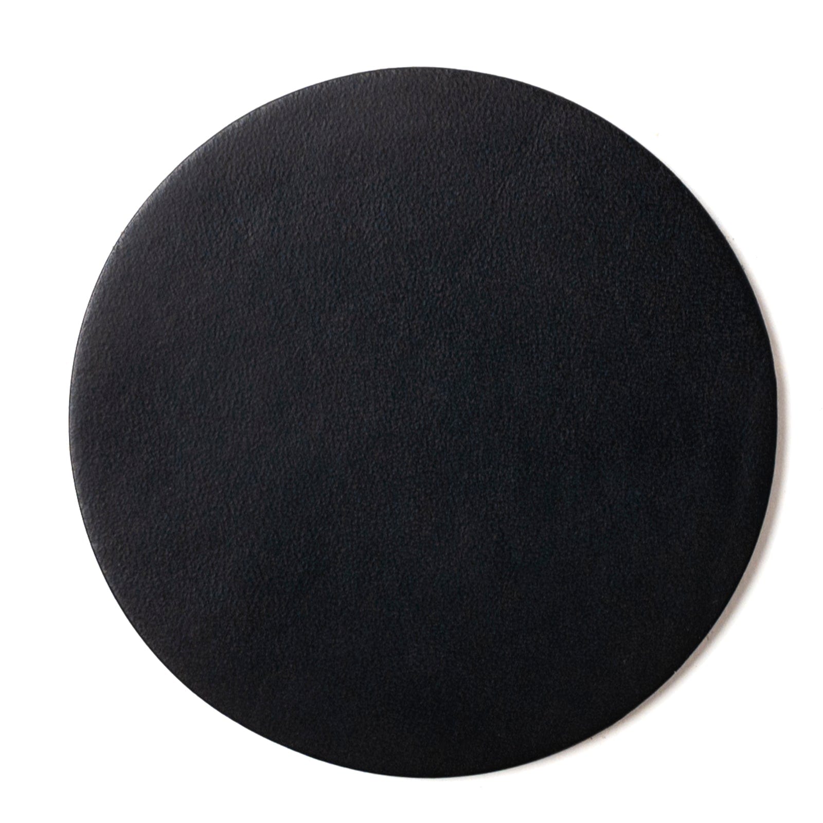 Leather Coasters 4 Pack - Blank - Black Popov Leather®