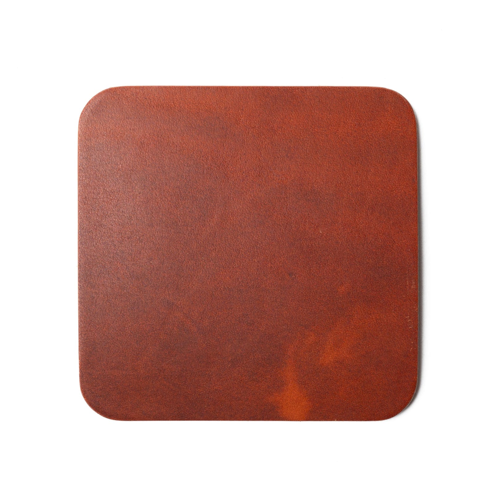 Leather Coasters 4 Pack - Square Blank - English Tan Popov Leather®