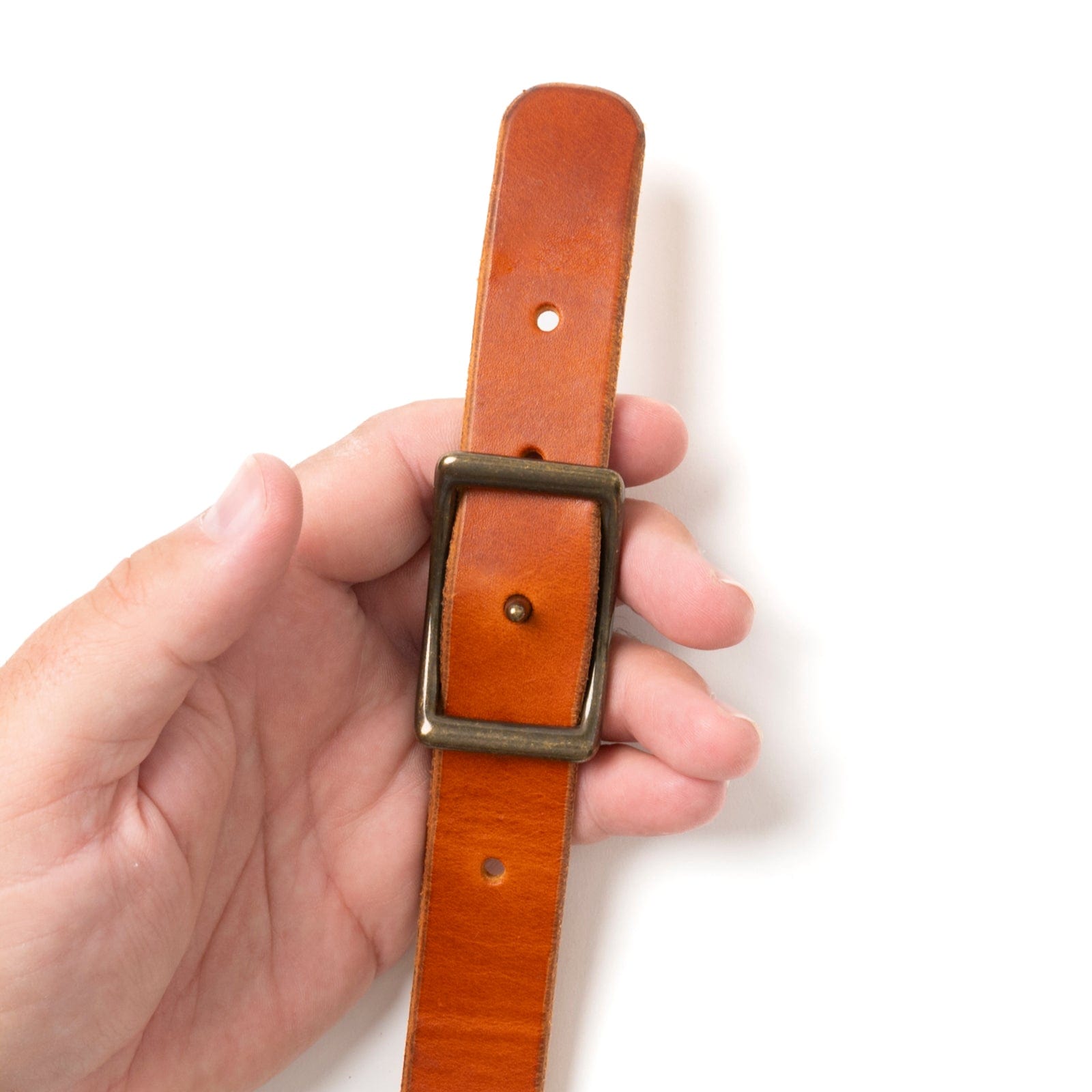 Leather Conway Belt - English Tan Popov Leather®