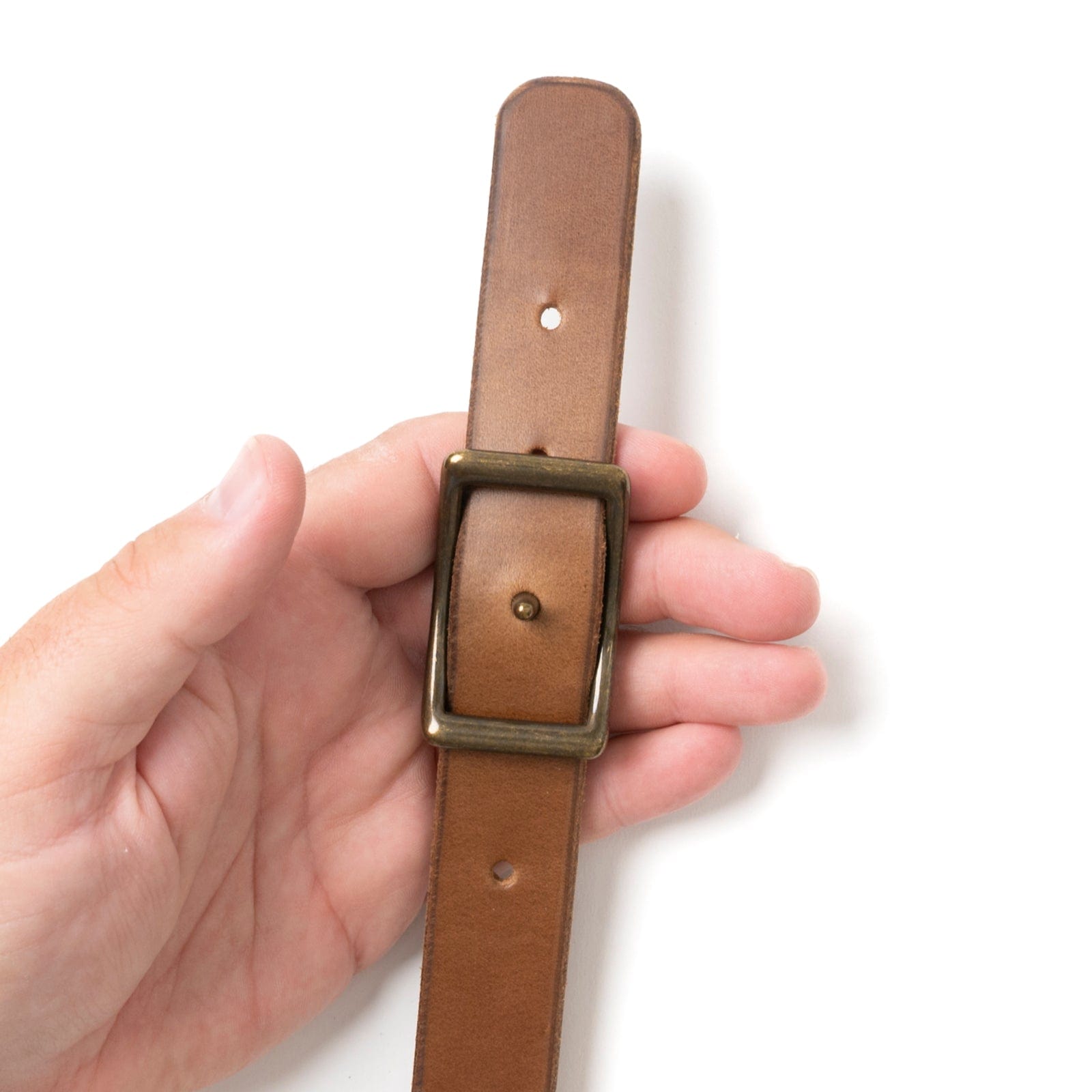 Leather Conway Belt - Natural Popov Leather®