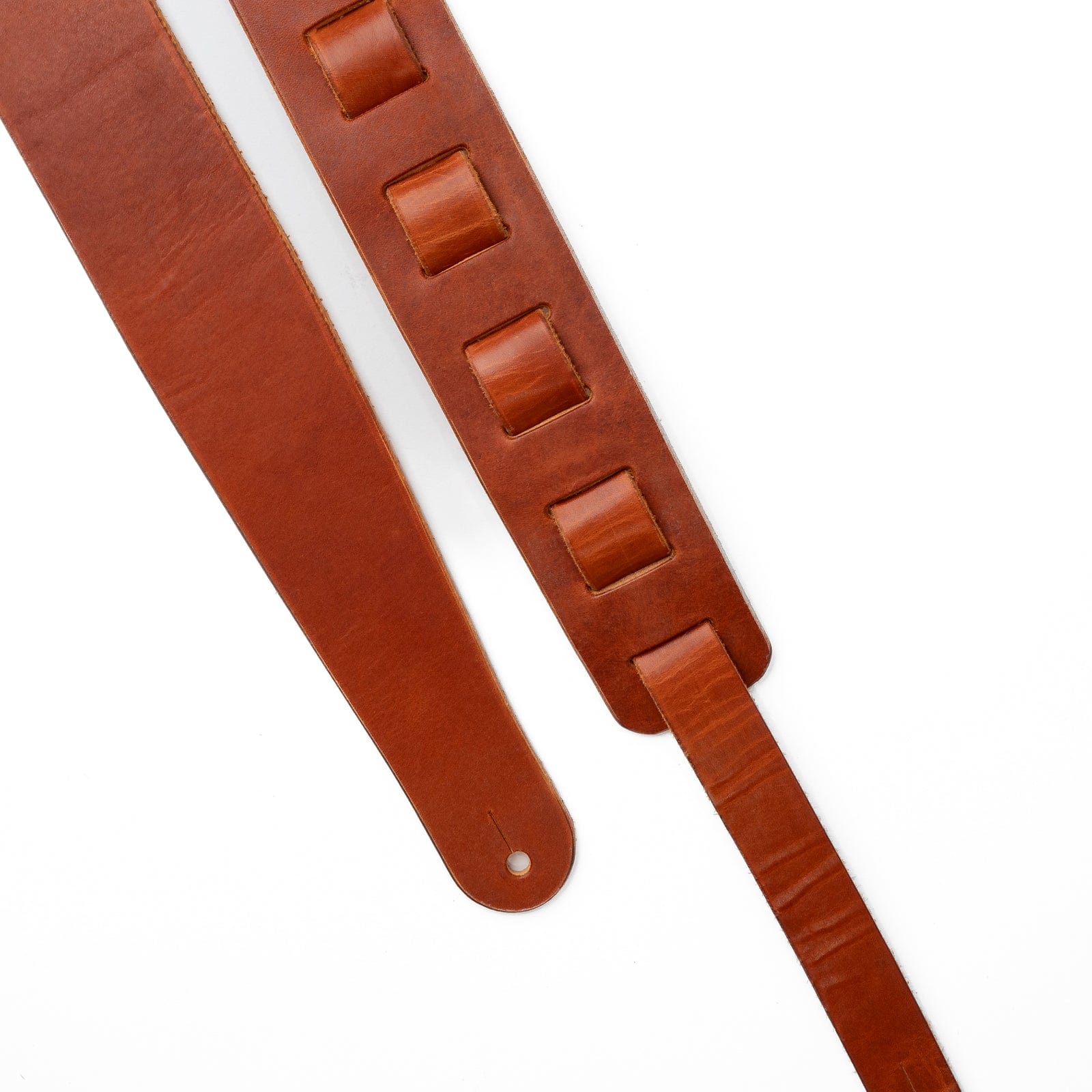 Leather Guitar Strap - English Tan