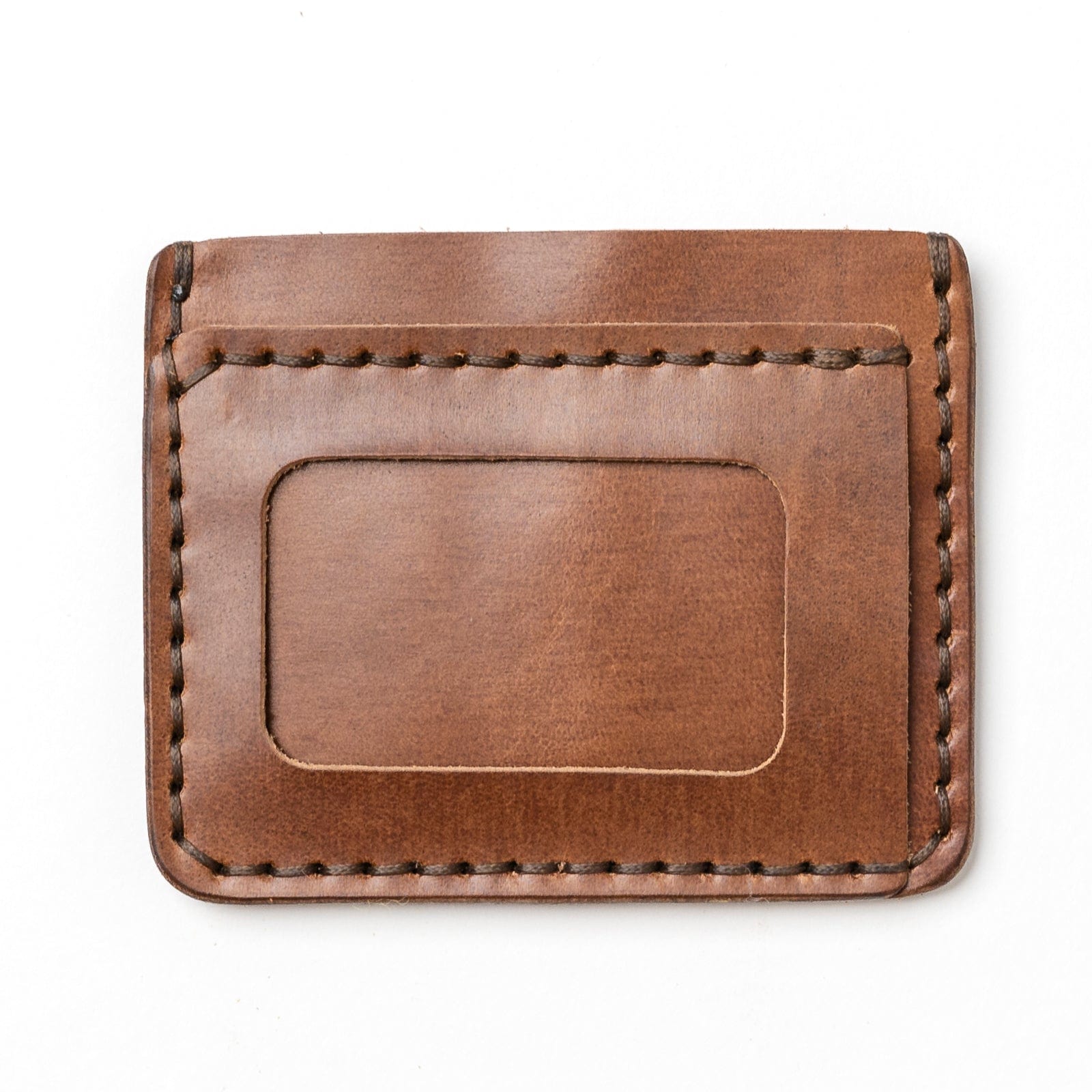 Leather ID Wallet Natural