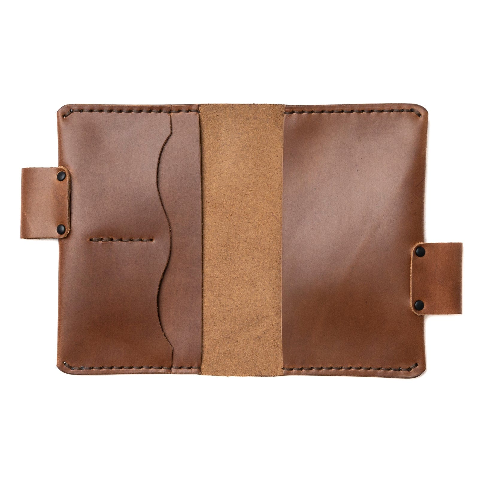 Leather Moleskine Pocket Cover - Heritage Brown