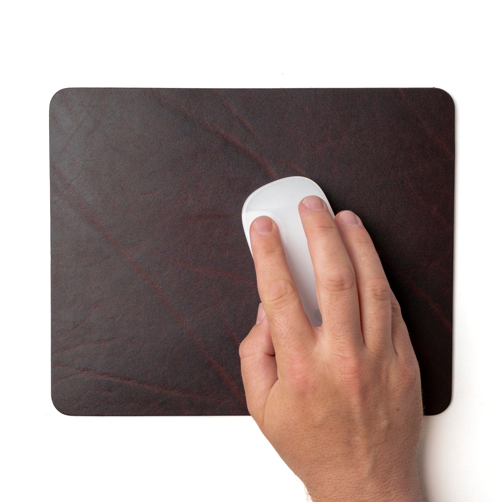 Leather Mouse Pad - Oxblood Popov Leather®