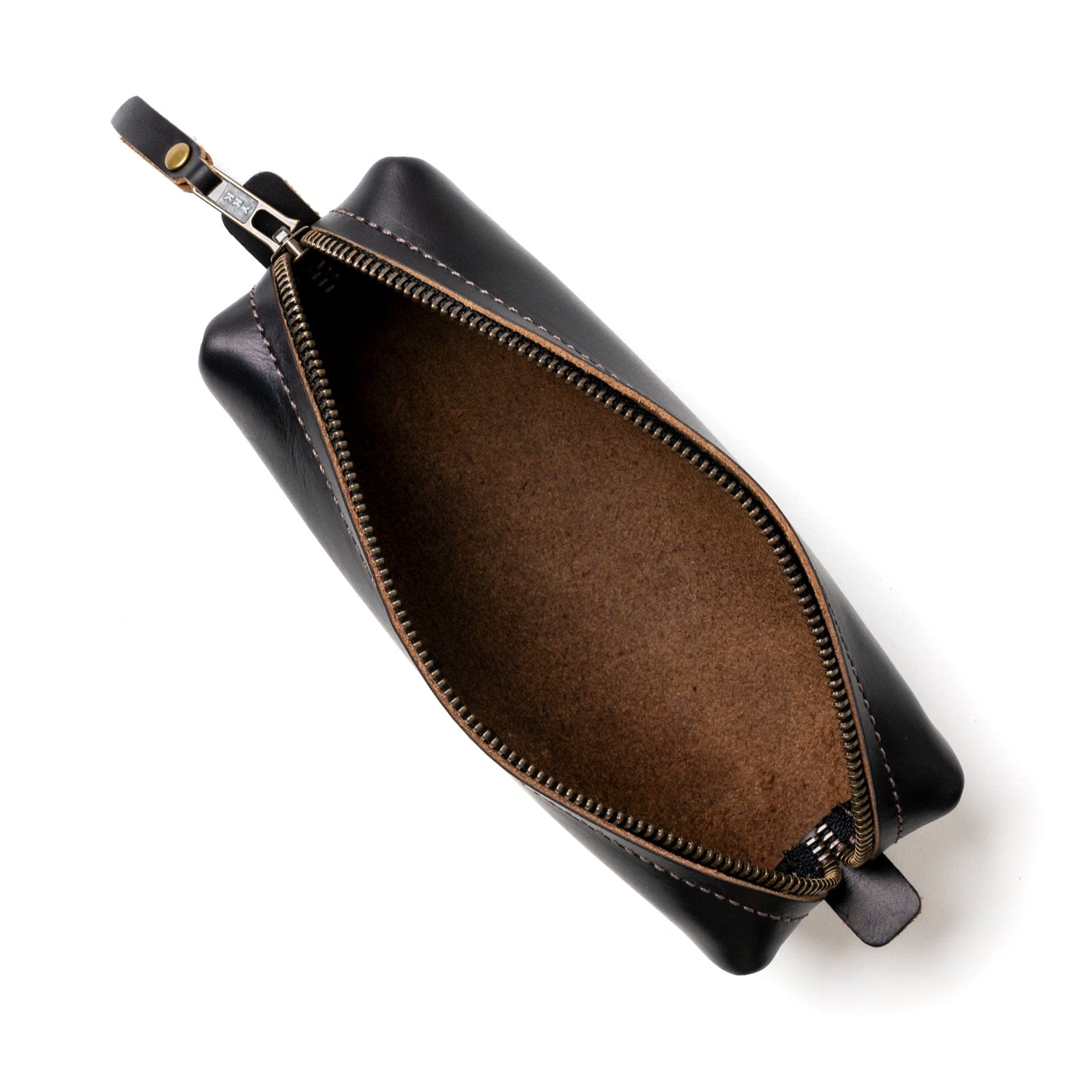 Leather Pencil Case - Black Popov Leather®