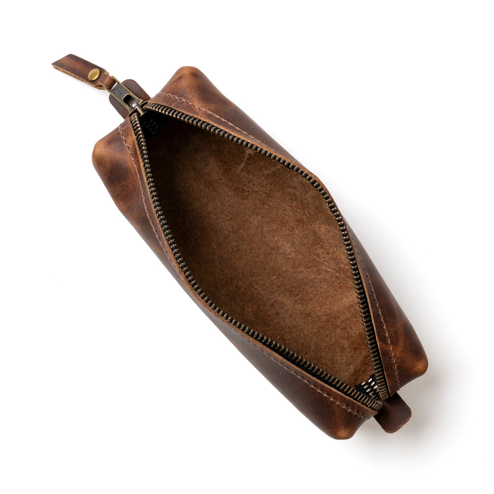 Leather Pencil Case - Heritage Brown Popov Leather®