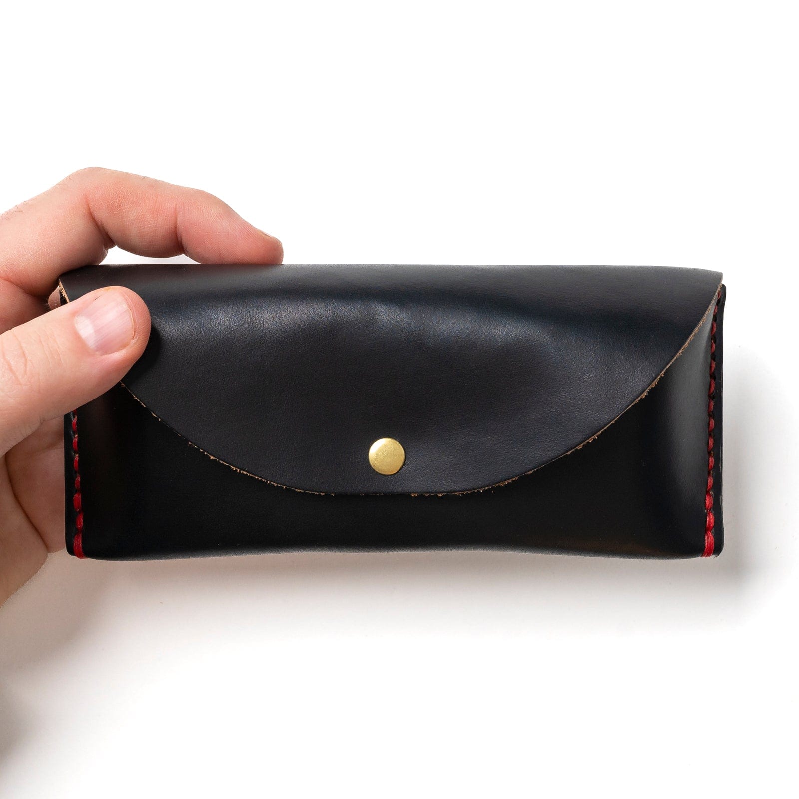 Leather Sunglasses Case Black