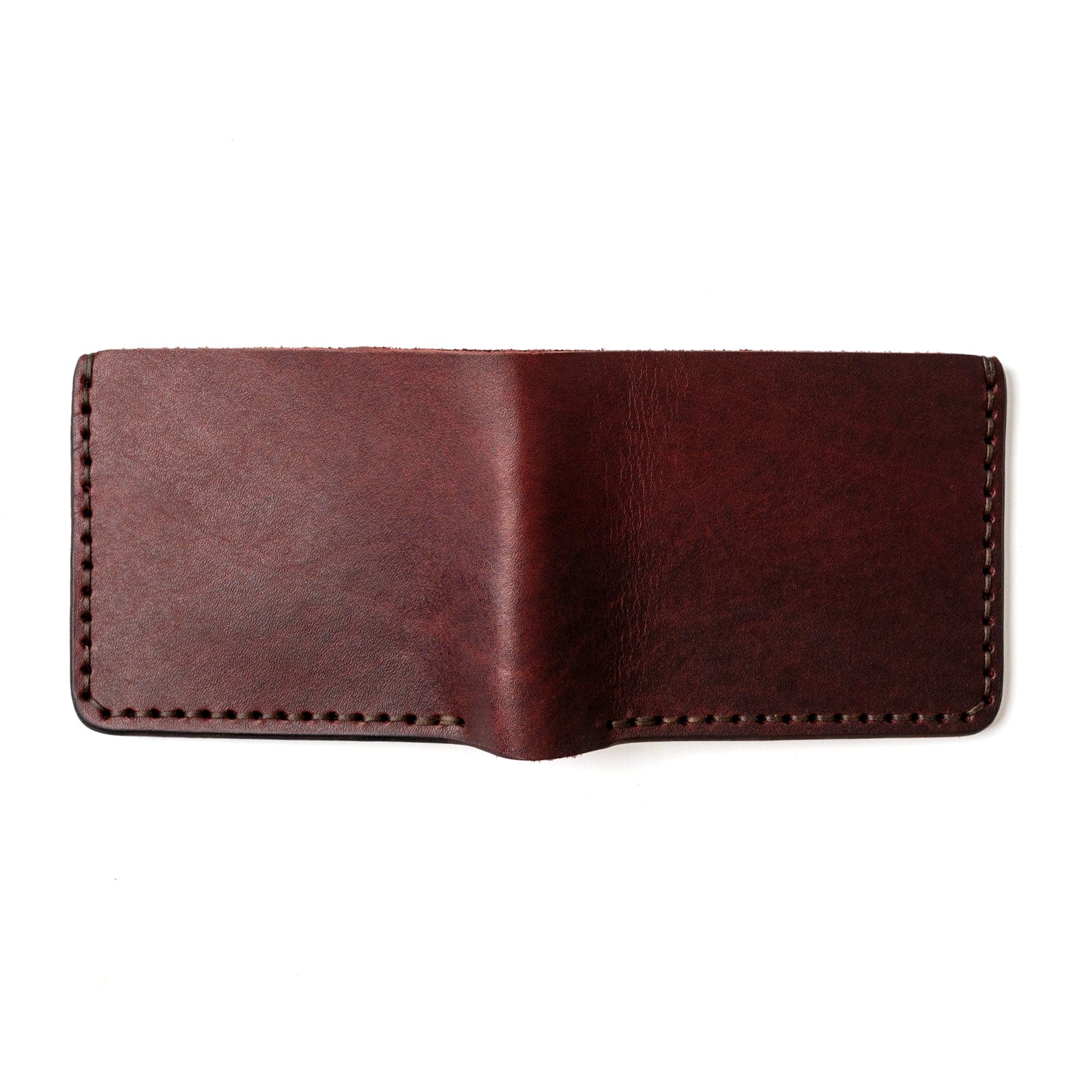 Leather Traditional Wallet - Oxblood Popov Leather®