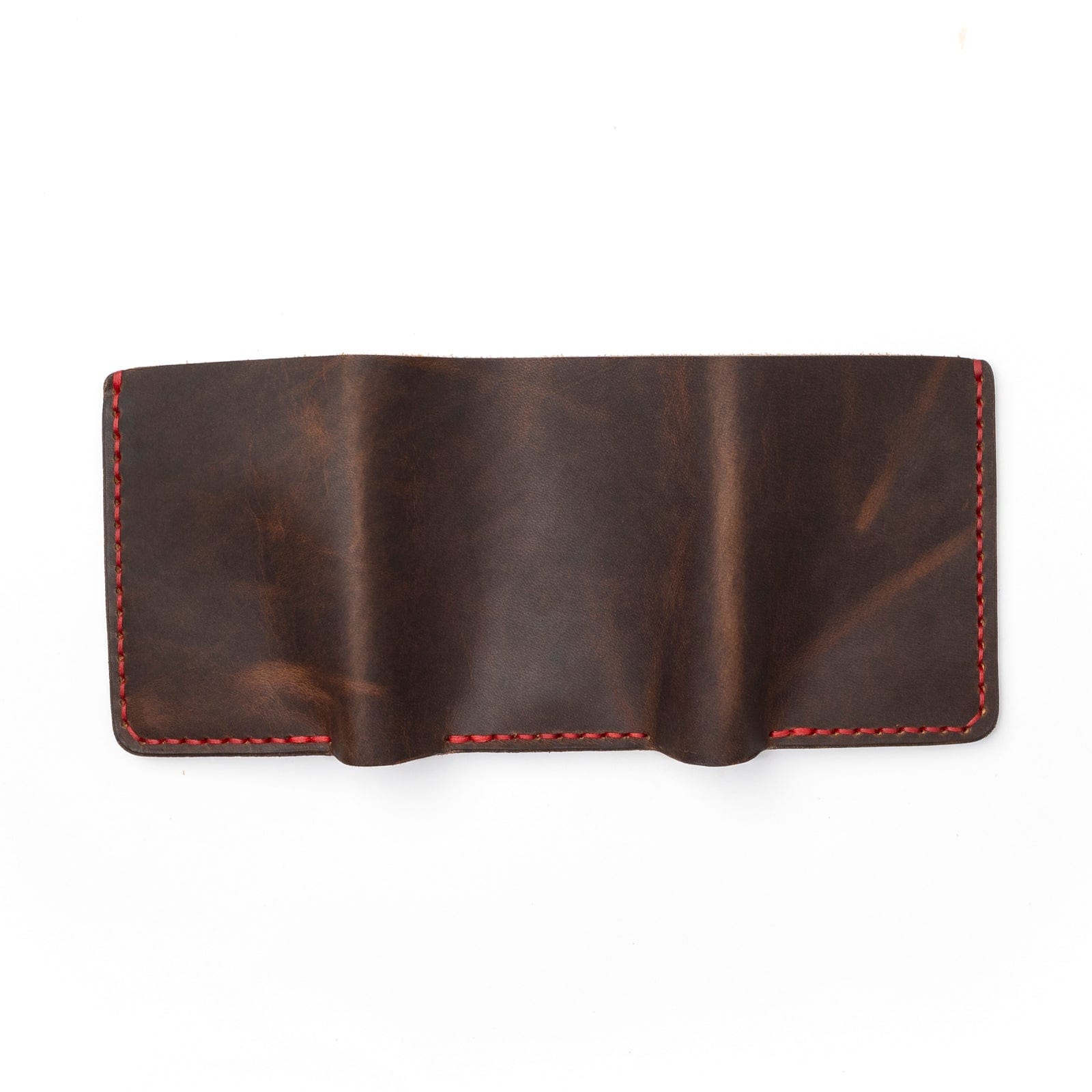 Leather Trifold Wallet - Heritage Brown