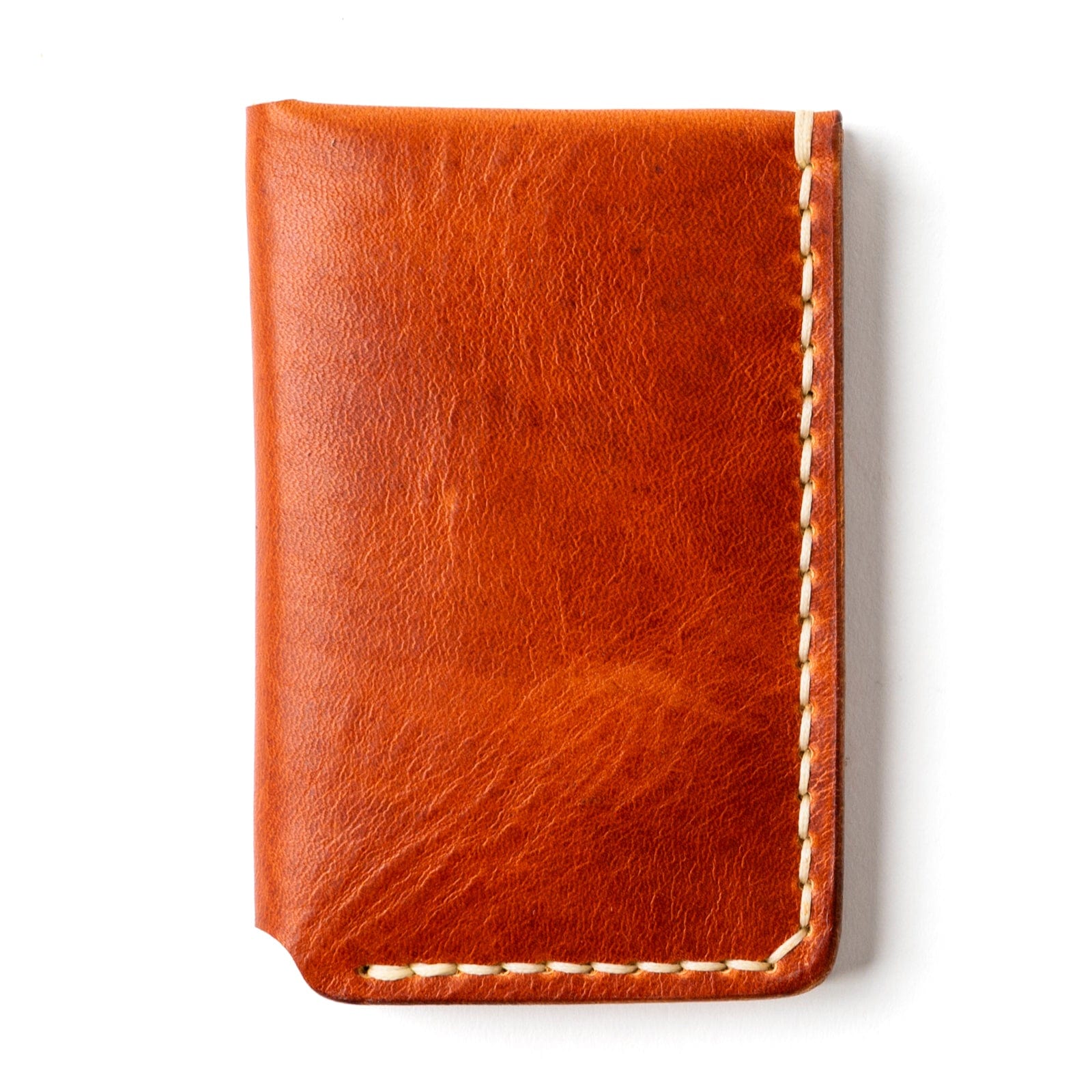 Italian shops Leather Vertical Bifold Wallet | Handmade 4 pocket Card Case Wallet | Minimalist style slim leather wallet