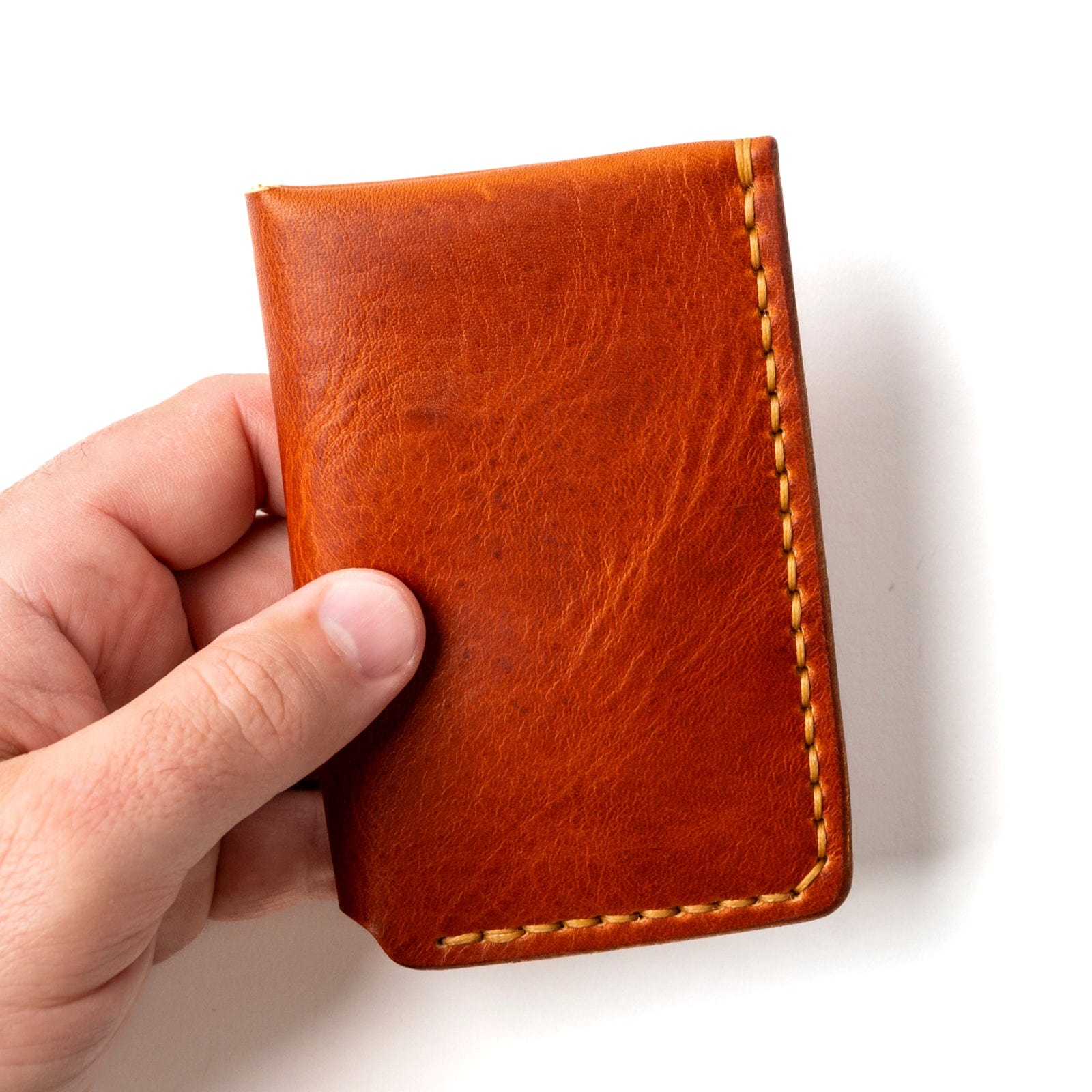 Leather Vertical Wallet Popov Leather®