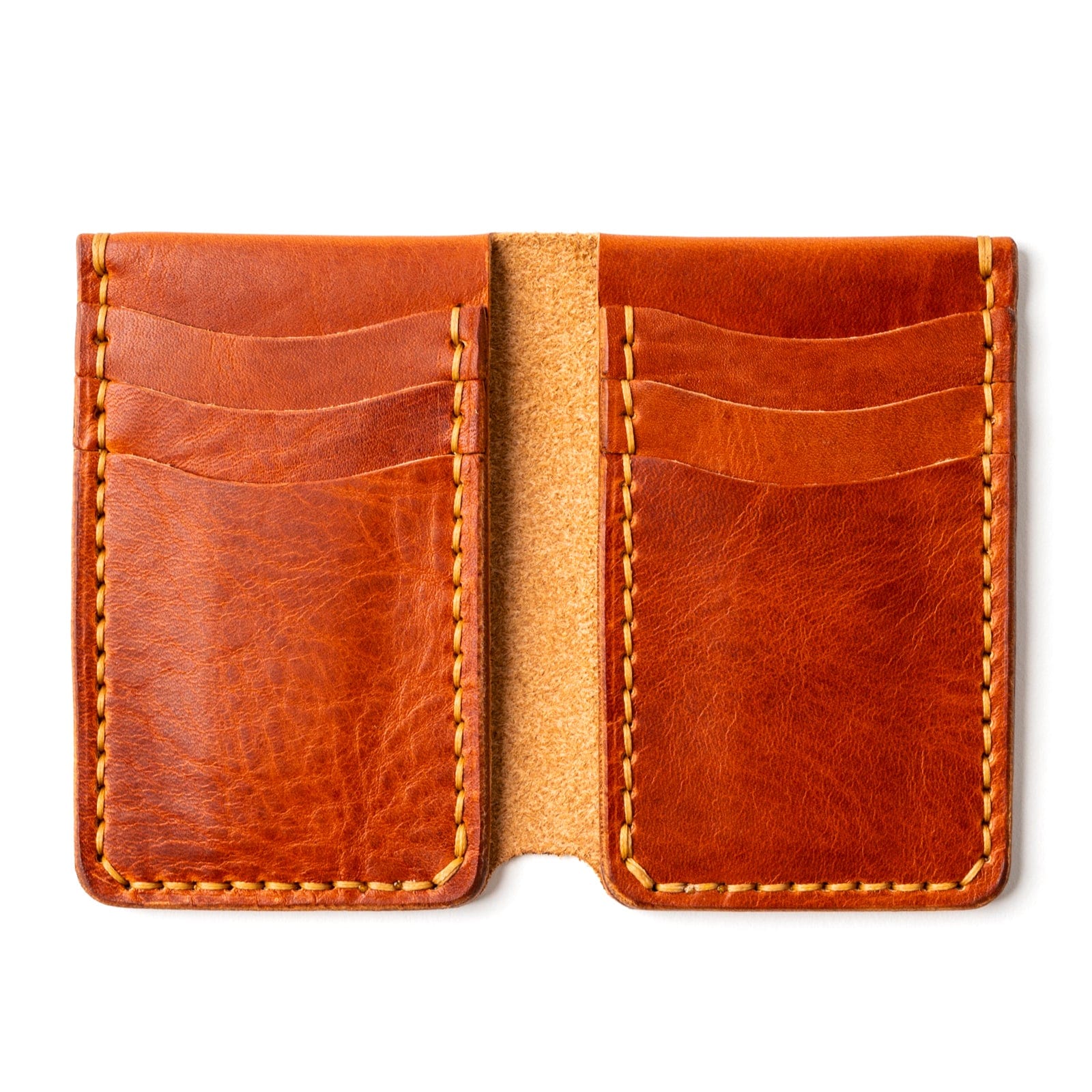 Leather Vertical Wallet Popov Leather®