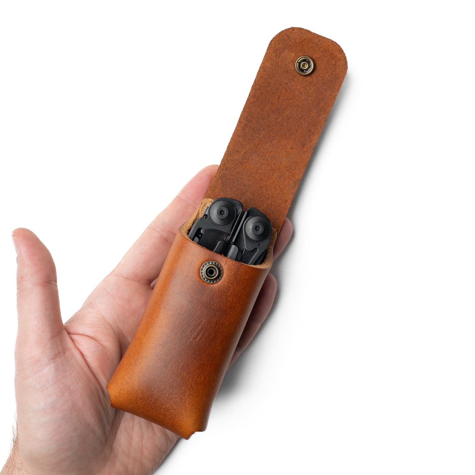 Leatherman Multitool Sheath - English Tan Popov Leather®