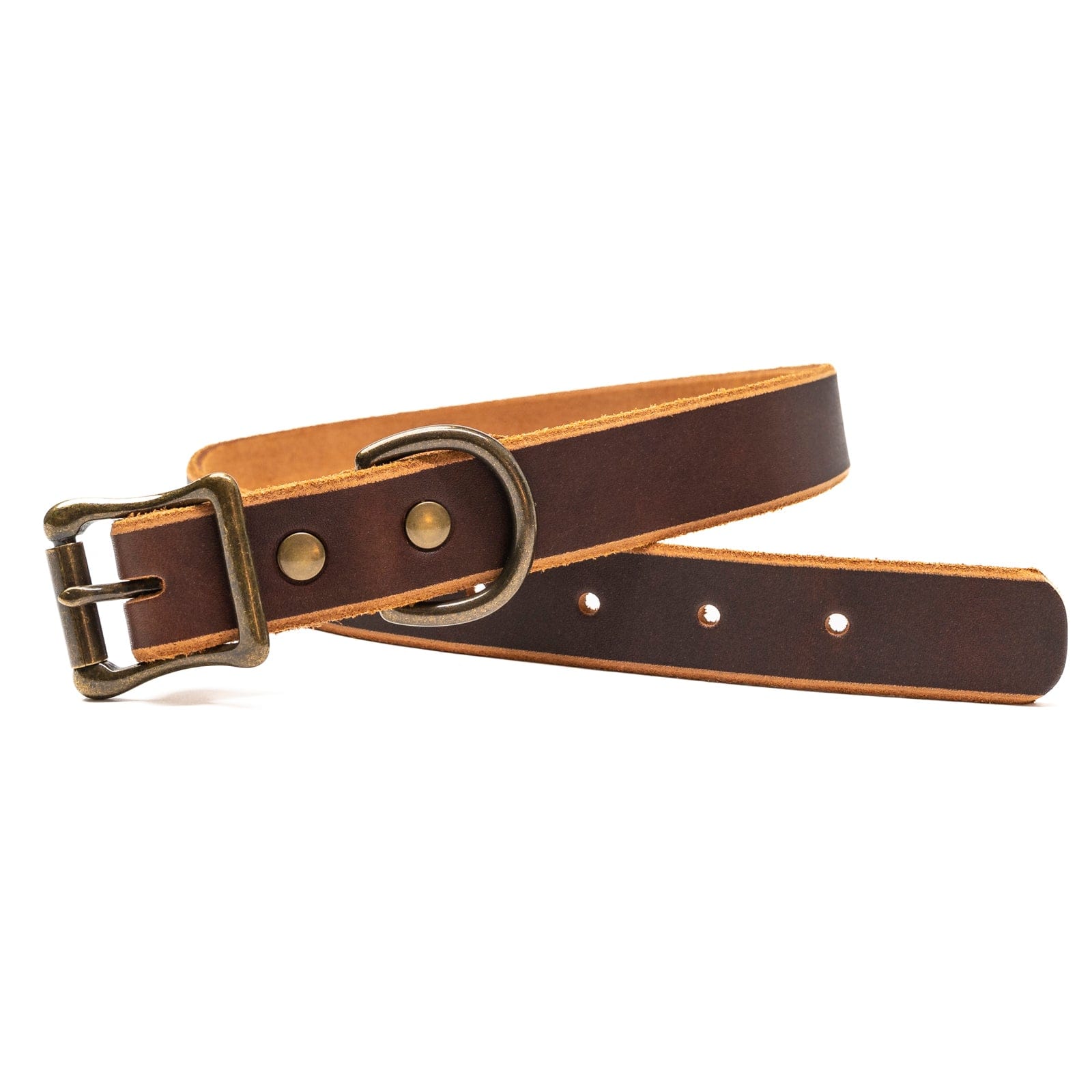 Matching Dog Collar & Leash Bundle - Heritage Brown Popov Leather®