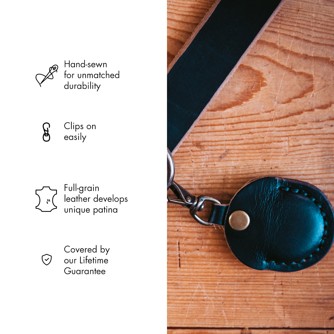 Leather AirTag Case