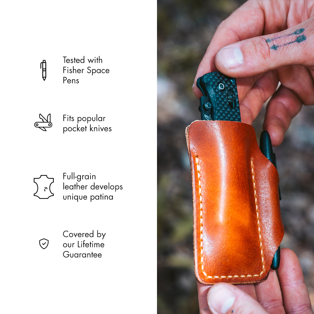 Leather EDC Pocket Armor