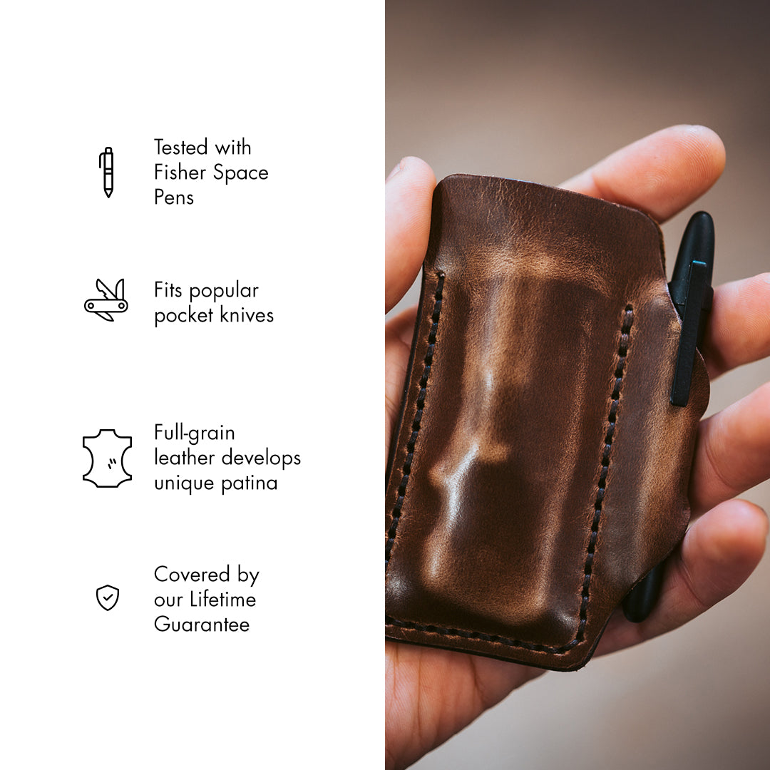 Leather EDC Pocket Armor