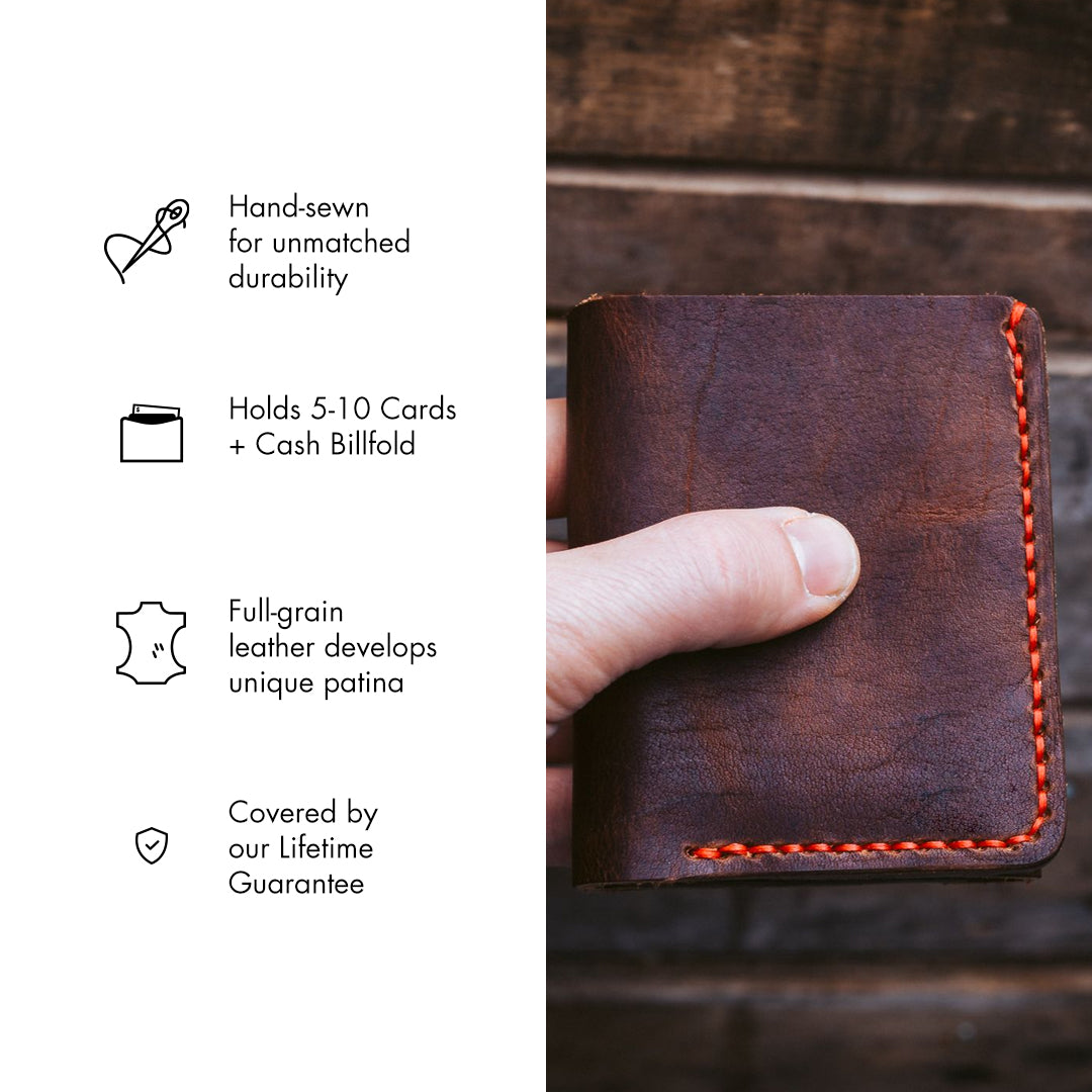 Leather Trifold Wallet