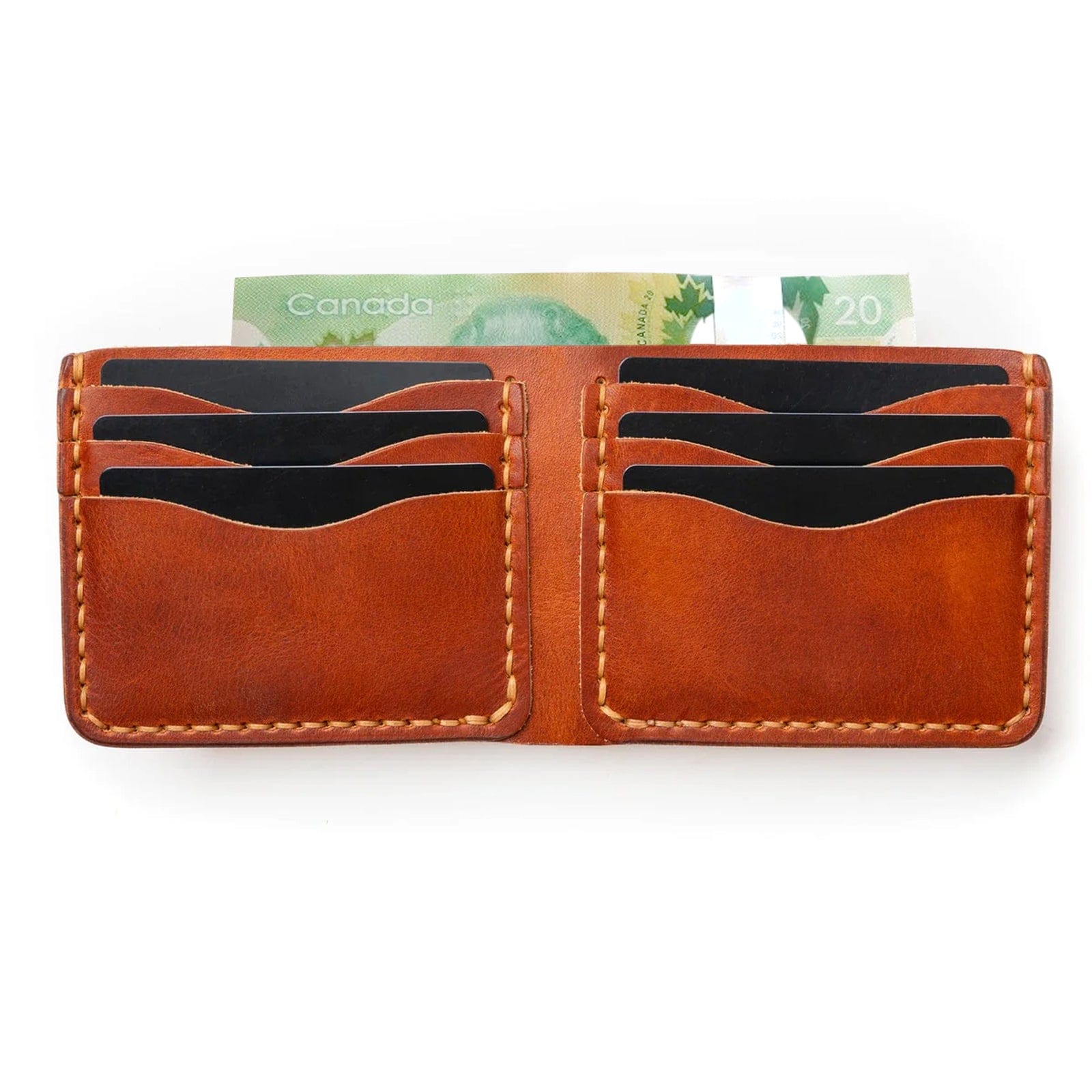 Traditional Bifold Leather Wallet Popov Leather®