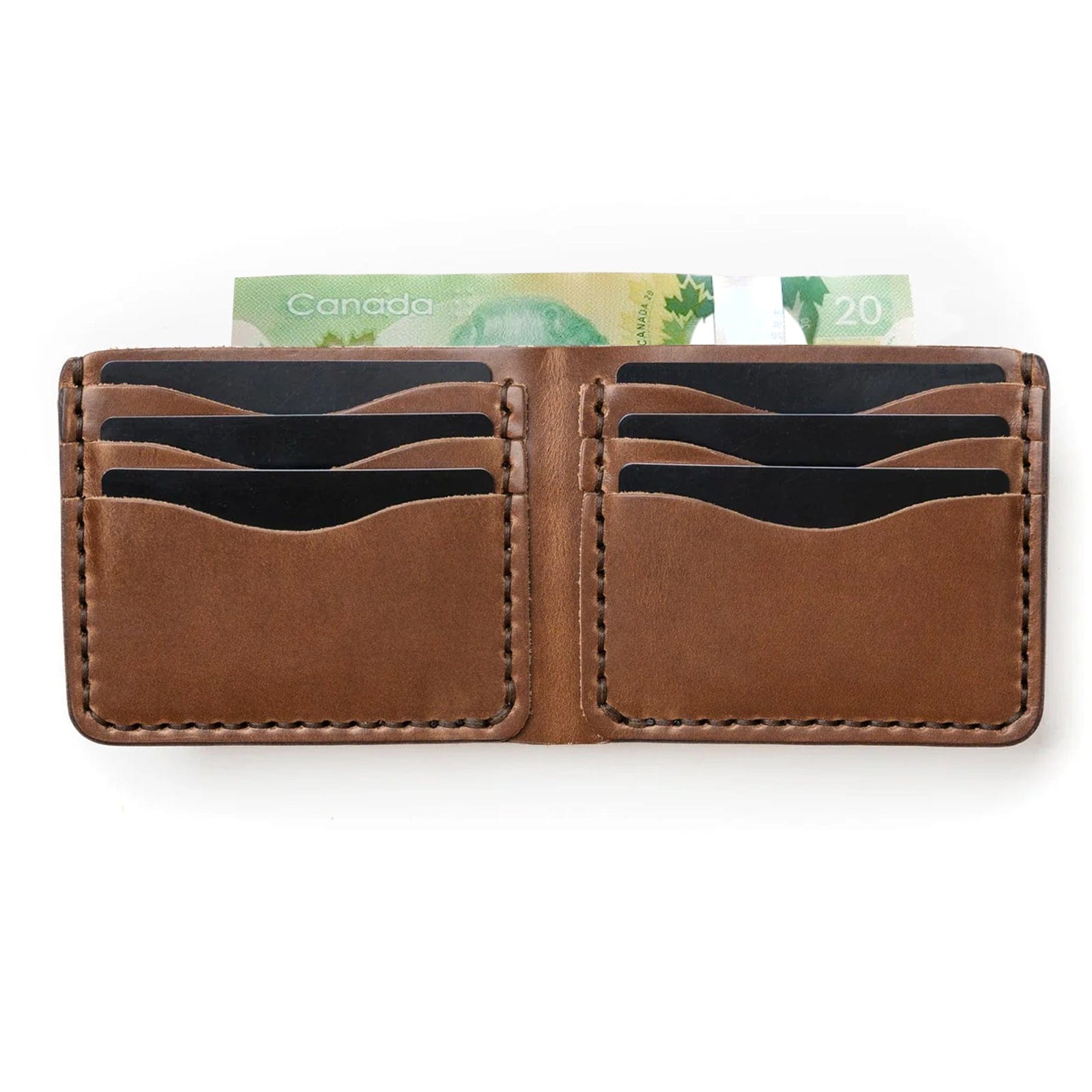 Traditional Bifold Leather Wallet Popov Leather®