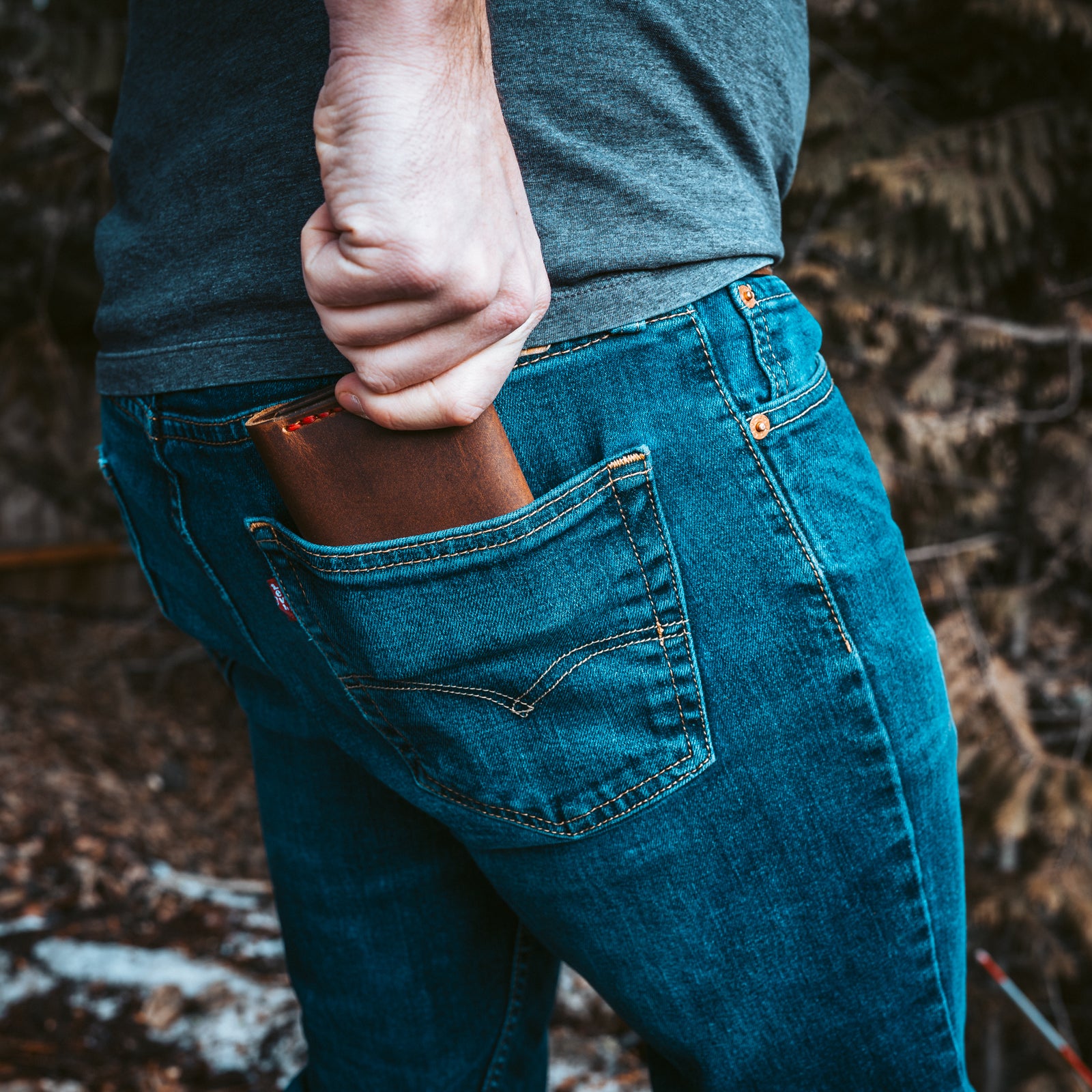 Leather Trifold Wallet