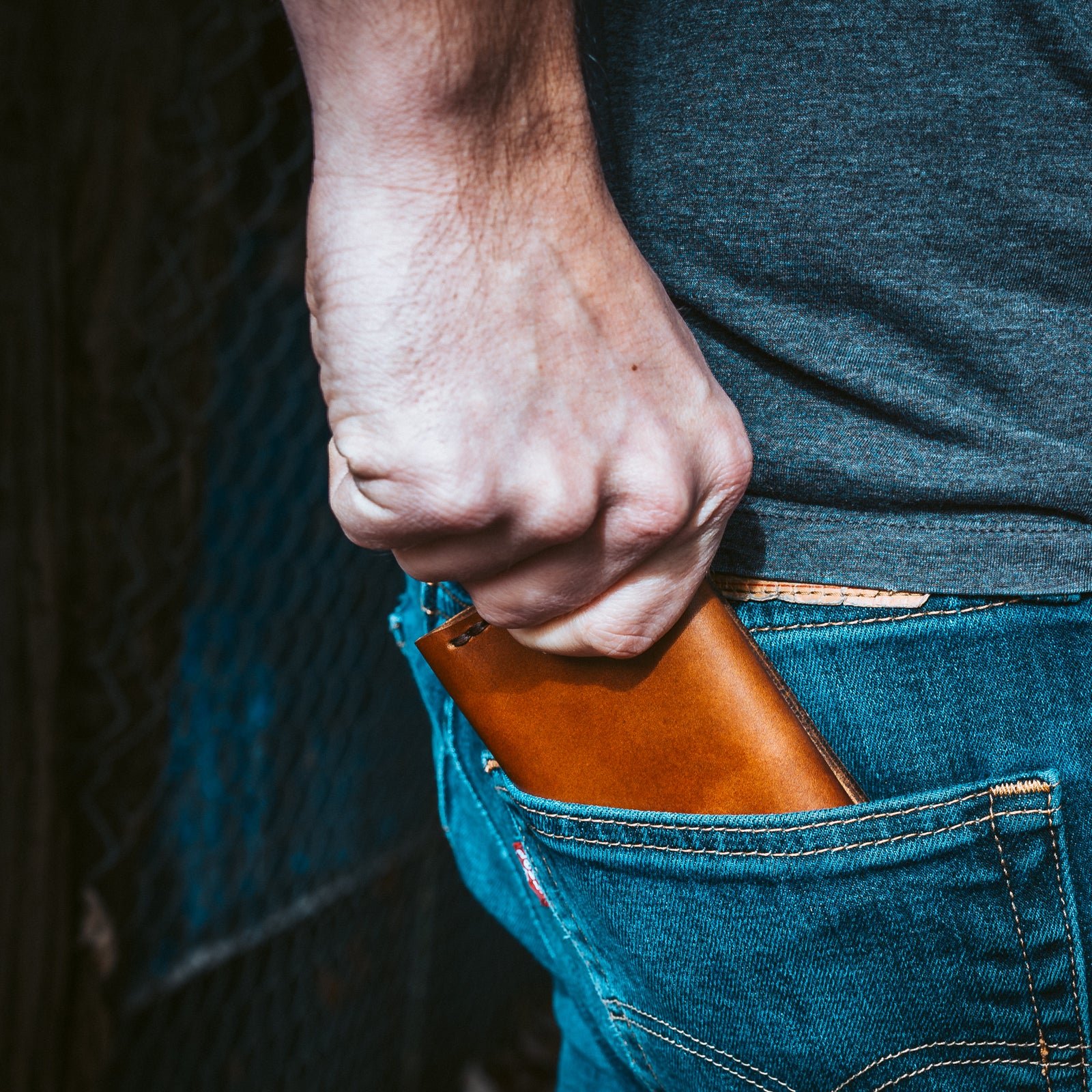 Leather Trifold Wallet