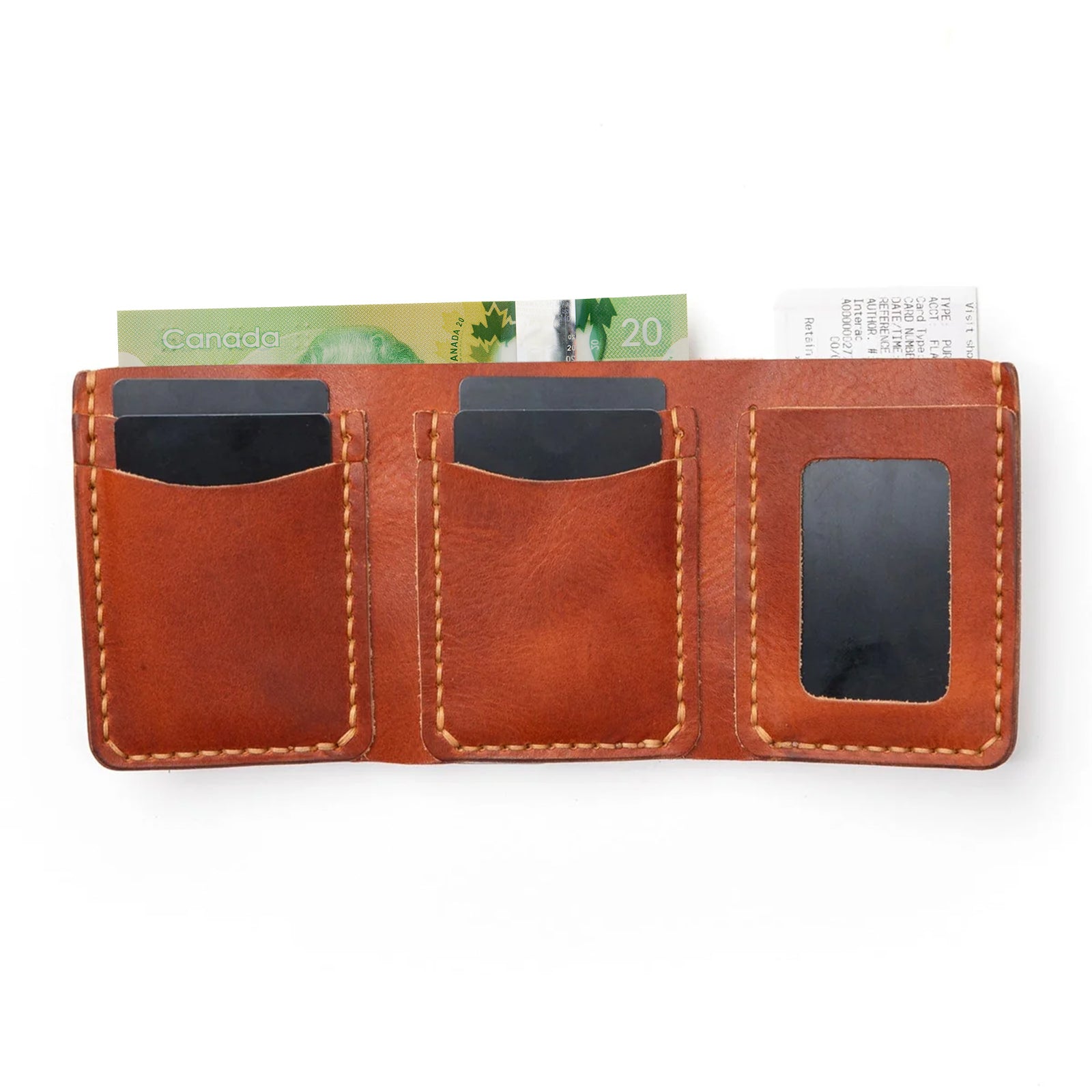 Leather Trifold Wallet