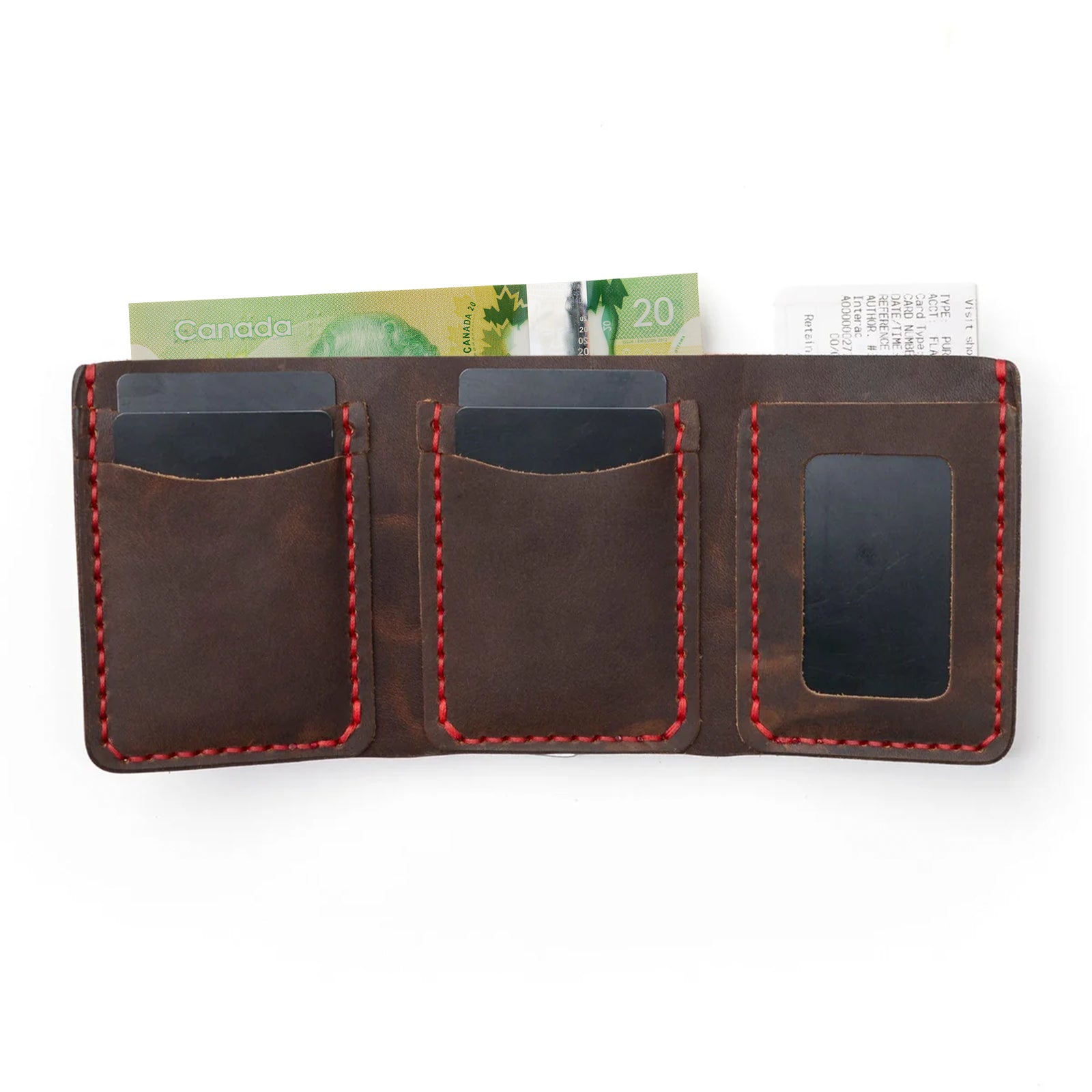 Leather Trifold Wallet