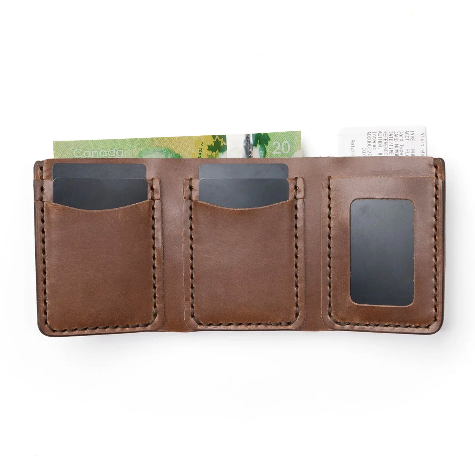 Leather Trifold Wallet