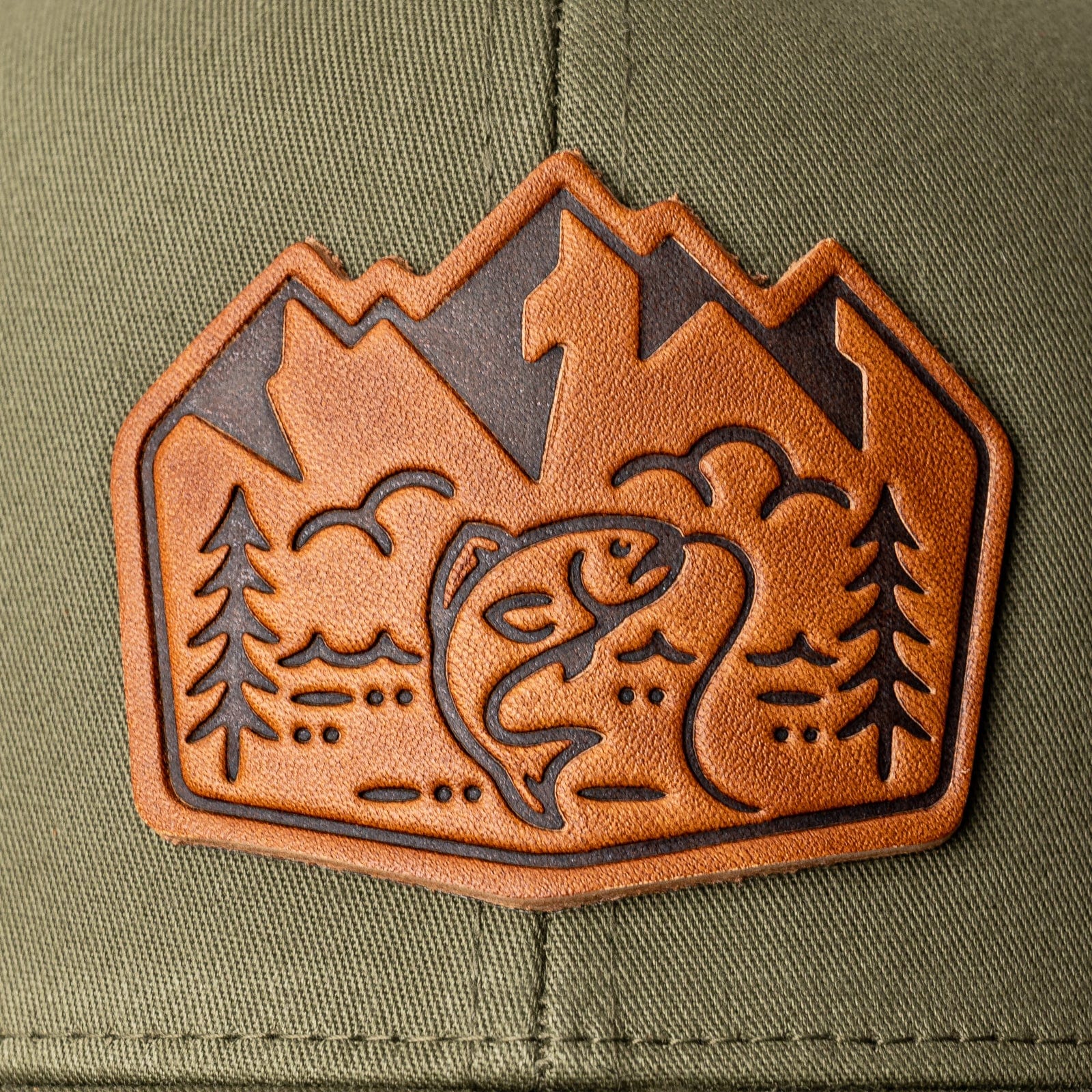 Trucker Hat - Fishing Popov Leather®