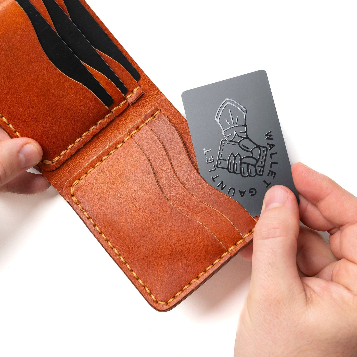 Torres RFID Blocker Mechanism Pop Up Leather Business / Credit Card Ho –  saracleather